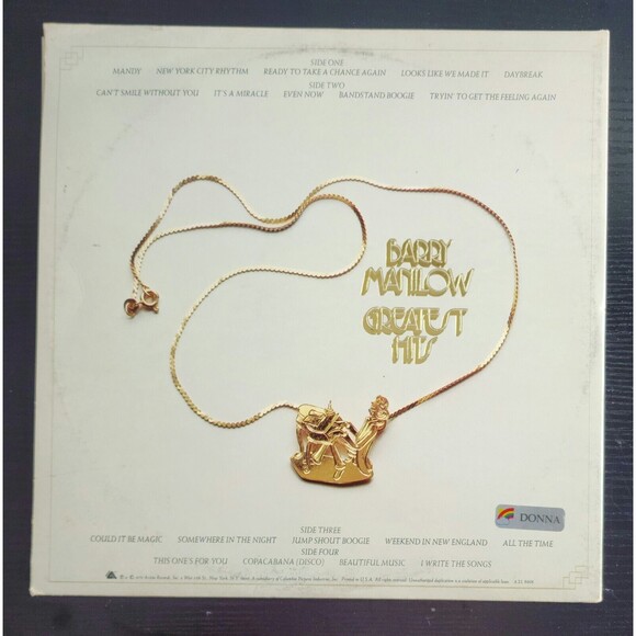 Barry Manilow - Greatest Hits (2xLP, Comp, Club, RCA) (Arista) - Picture 11 of 11
